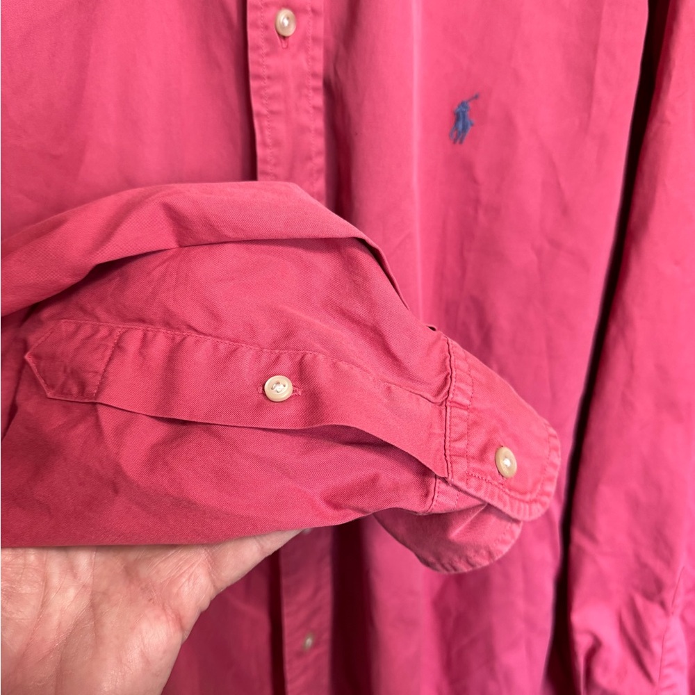 Ralph Lauren Mauve Button Up, Size 2XB‎ - Picture 2 of 4